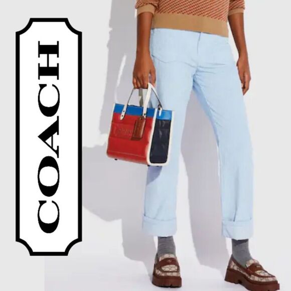 RETAIL Coach Puffy Quilted Field Tote 22 - Picture 6 of 13